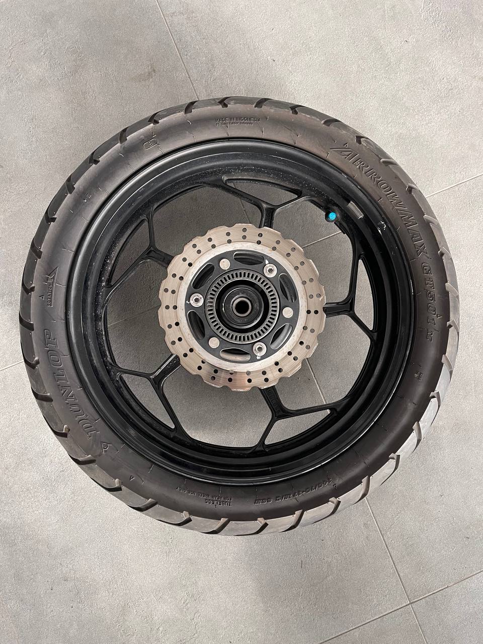 Колесо (задне) в зборі Dunlop ARROWMAX GT501 m з диском Kawasaki ninja 300 2013-17