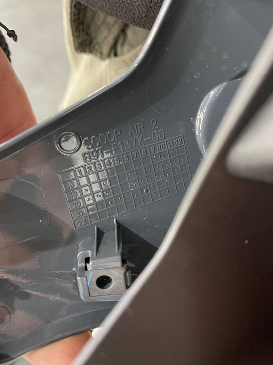 Передня права накладка бака Yamaha MT25-03 